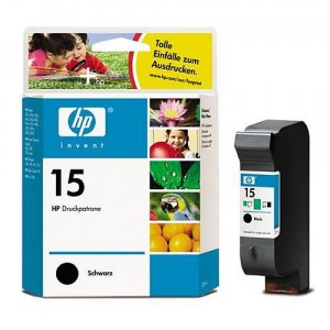 CARTUS BLACK C6615NE NR 15 HP DESKJET 840C
