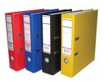 Biblioraft A4, 75 mm, plastifiat