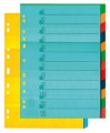 Index plastic 12 culori/set