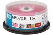HP DVD+R 16X, 4.7GB, 50buc / cake box