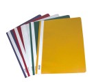 Dosar A4, plastic, cu sina, diverse culori, 10 buc/ set