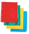 File de protectie color Esselte, A4, diverse culori, 10 file/set