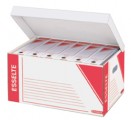 Container arhivare, alb, deschidere superioara