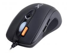MOUSE X-710MF MINI OPTIC 6BUT 1SCROLL USB PS2 NEGRU