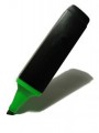 Permanent marker mediu plastic varf lat