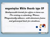 Whiteboard magnetic economic 200 x 100 cm , rama aluminiu