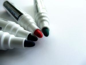 Flipchart marker, set 4