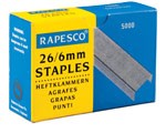 Capse 26/6, 1000 buc/cut (zincate)