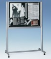 Avizier magnetic mobil, 90 x 120 cm